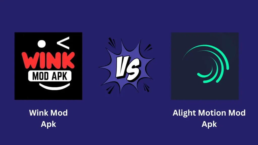 Wink vs Alight Motion Mod APK – Ultimate Editing App 2025 1 Comparison wink mod apk vs alight motion mod apk